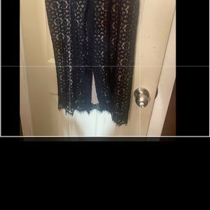 Eva. Mendes lace high waist skirt